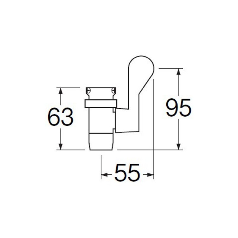 SANEI (サンエイ) Water-Saving Faucet with Temporary Shut-off and Water Volume