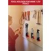 SNESAW 6-Pack Tool Holder Compatible with Milwaukee M12 12V Power