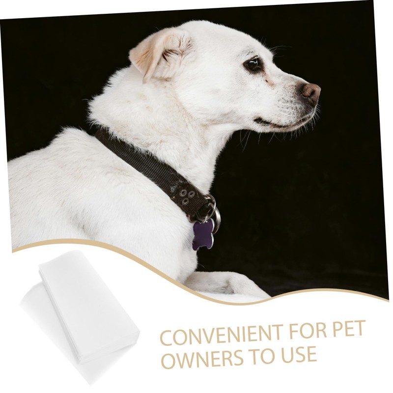 WOONEKY 50pcs Dog Pee Pads Absorbent Disposable Training Sheets for