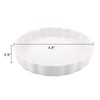 Foraineam Set of 8 Pieces Porcelain Shallow Ramekins, 5 Ounce
