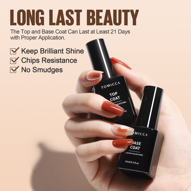 TOMICCA Top Coat And Base Coat