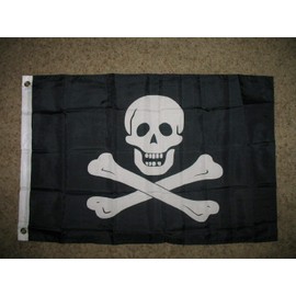 Trade Winds 3x5 Pirate Edward England Samuel Bellamy No Patch Flag 3'x5' Nylon Poly Banner Fade Resistant Premium