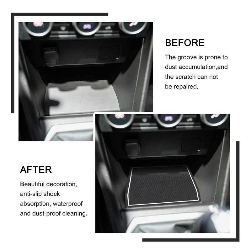 YEE PIN Sandero 3 Rubber Mats Compatible with Dacia Sandero