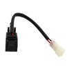 1Pair Front Windshield Washer Nozzle Heated 6E0955986B Durable Anti Crack