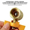 DIYCUT Ball Valve 1/2 Inch, Brass Shut-off Valve, Internal and