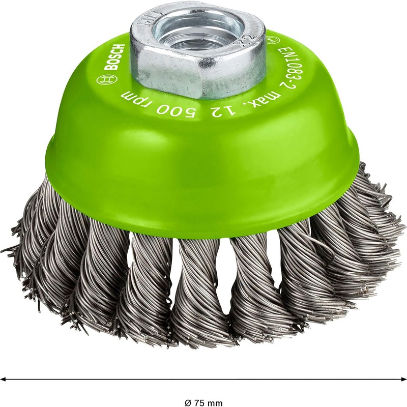 Bosch 2608622060 Wire Cup Brush, Stainless