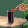 1 Pack Red Jar-key Jar Opener The Original Easy Use