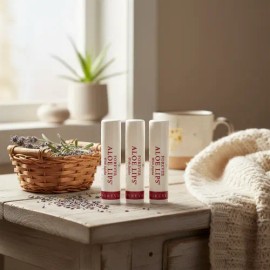 Pack 3 Pzs Lips Aloe Y Jojoba Forever Living Bálsamo Labial  Aloe Lips Lip Balm with Jojoba, 3-Pack                                                   