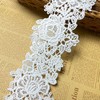 10CM Width Europe Dazzle Pattern Inelastic Embroidery Lace Trim,Curtain Tablecloth