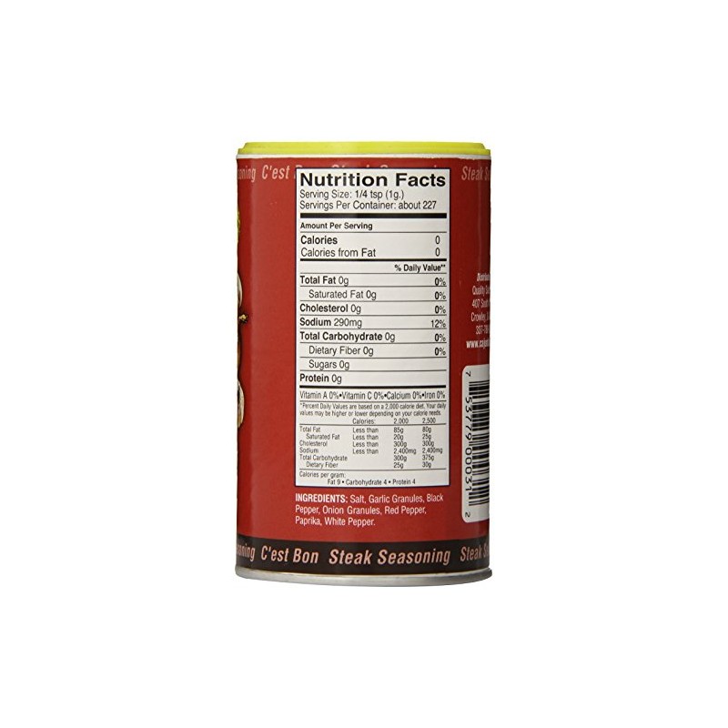 Cajun Blast Steak Seasoning, 8 Ounce