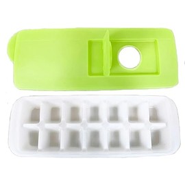 Tupperware Fresh N Pure Ice Cube Tray NEW Lime Green