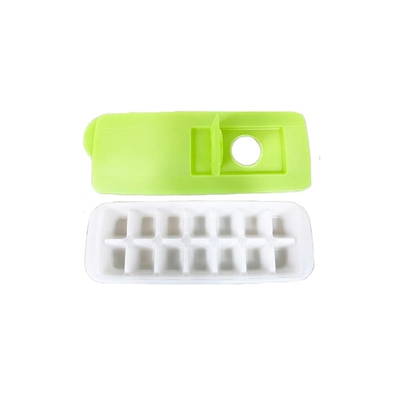 Tupperware Fresh N Pure Ice Cube Tray NEW Lime Green