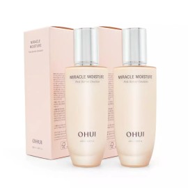 O Hui 미라클 모이스처 핑크 베리어 에멀전 130ml 2개 Y Miracle Moisture Pink Barrier Emulsion 130ml 2pcs Y