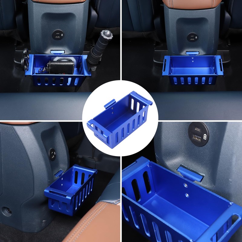 Daeiclru Car Rear Seat Expander Organizer Compatible with Ford Maverick