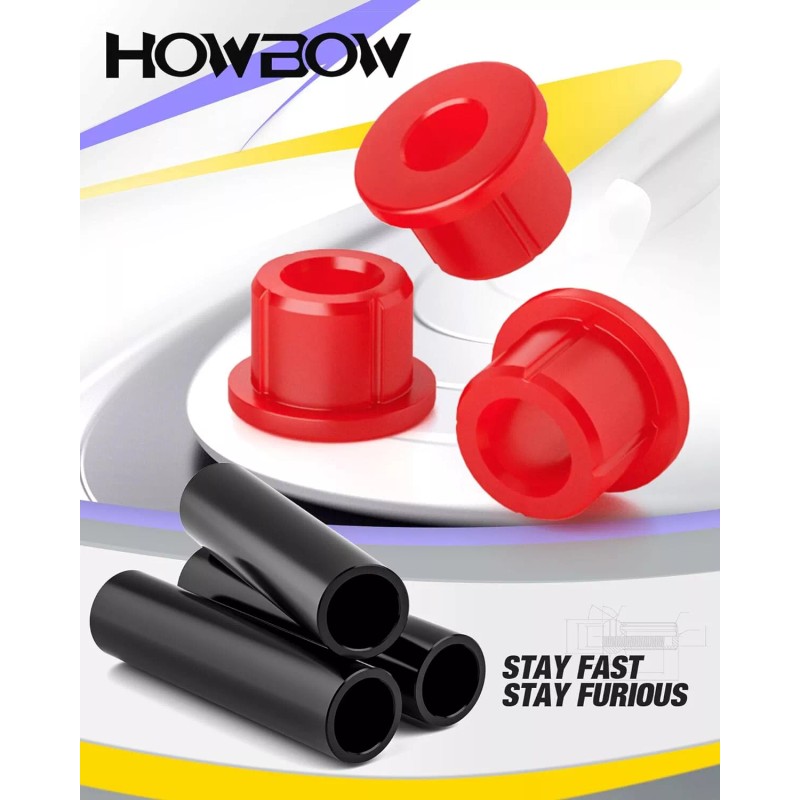 howbow Club Car Precedent Front Bushing Kit With Screws for