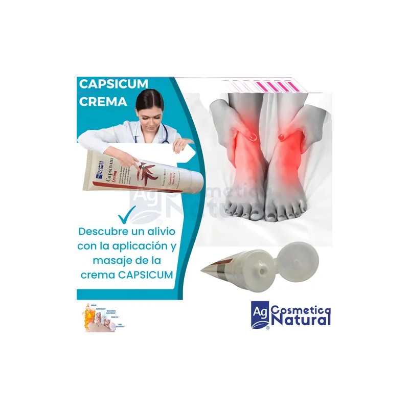 AG Cosmética Natural Crema Tópica Capsicum