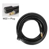 Pressure Washer Hose 5800PSI M22 and Plug Rubber Power Washer