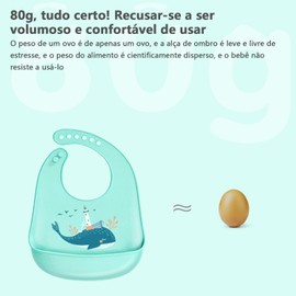 Rantuia 2pcs Baberos de Bebé para Niños, Baberos de Silicona, Baberos para Bebé Niña y Niño Con 2 Colores y Patrones Diferentes Suave Reutilizables y Fáciles de Limpiar Ideal para 3 a 36 Meses.