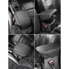 Savadicar Center Console Cover Compatible with 2018-2025 Jeep Wrangler JL