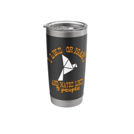 I Like Origami & Maybe Like 3 People Funny Paper Folding Art Stainless Steel Insulated Tumbler