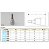 Daytona Motorcycle Tool Hex Socket Wrench Short 10mm Shank 3/8
