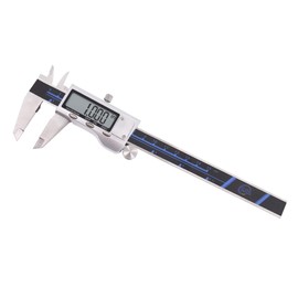 Digital Caliper | 0-6 Inch Stainless Steel Electronic Digital Caliper | English Standard and Metric Conversion | Full Metal Jacket by CRK Precision