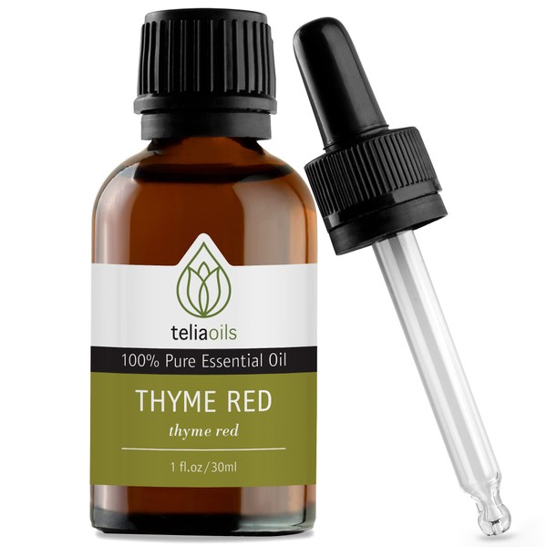 Thyme Red Essential Oil 30 Ml / 1 Oz. 100% Pure, Undiluted, Therapeutic Grade