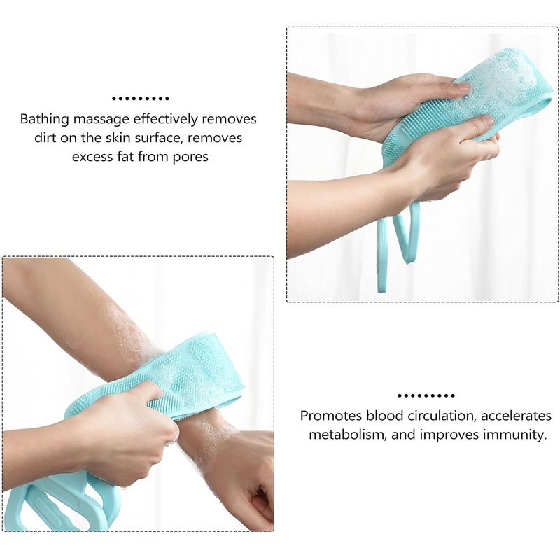 Cepillo Exfoliante de Silicona para Ducha – Didiseaon 1FSY20623L2F06W143U4JEB