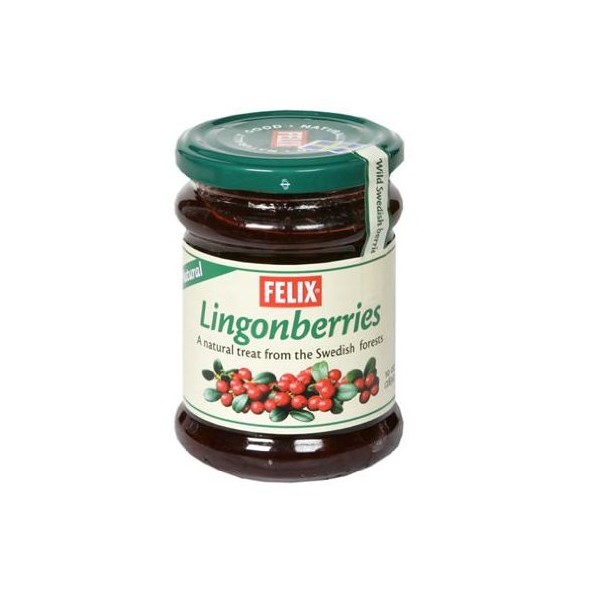 Felix Lingonberries, 10-Ounce Bottles (Pack of 4)