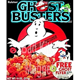 Ghostbusters Vintage Cereal Box High Quality Metal Fridge Magnet 3x4 7562