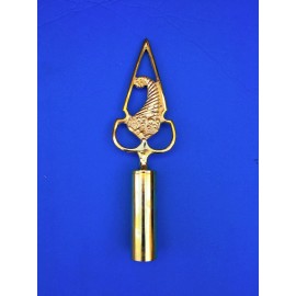 Lodge Stewards  Top Rod for Masonic Ceremonies Golden Finished