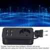 Power Strip 1200W 10A Fireproof Adapter with 4 USB Port