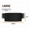 Outdoor Running Mini Invisible Waist Pack Fitted Stretch Pocket Invisible