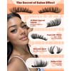 Lash Clusters Kit Fluffy 100D Thick Eyelash Clusters 10-18MM 192pcs