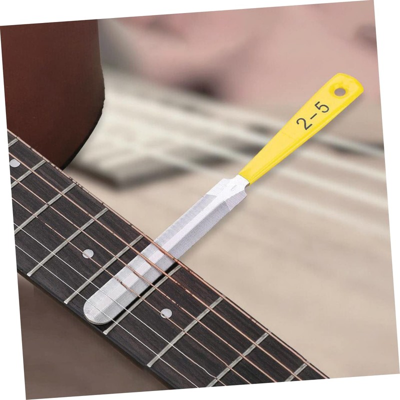 Kisangel 3-Piece Guitar Fingerboard Nut File Set Professional Luthier Tool