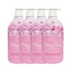 Happy Bath Rose Essence Brightening Body Wash Floral Scent, 900g, 4 Pieces / 해피바스 로즈 에센스 브라이트닝 바디워시 꽃향, 900g, 4개
