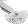 JZK Stainless steel screw thread pitch cutting gauge tool, 60