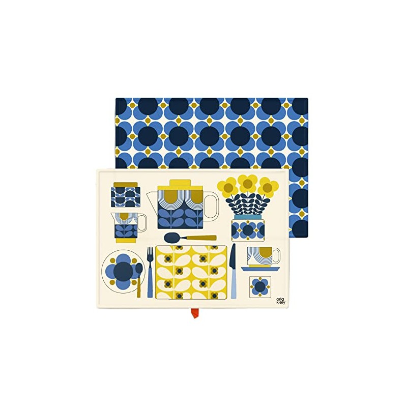 Orla Kiely Vase Flower Print Set of 2 Tea Towels