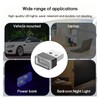 Dickno 4 PCS USB LED Car Interior Atmosphere Lamp, Portable
