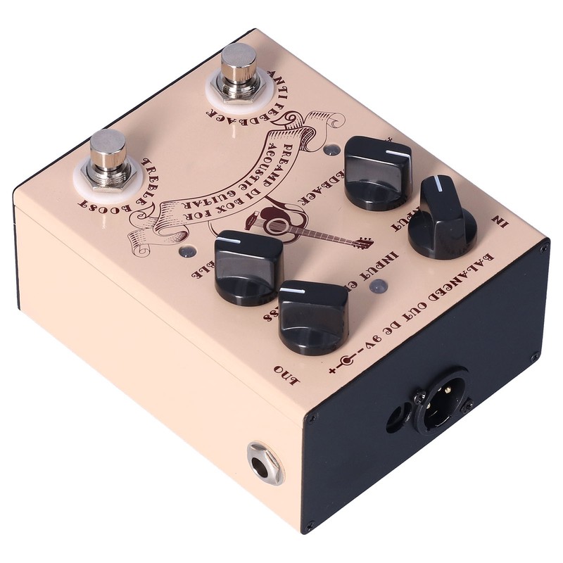 Guitar Preamp Effect Analog Stompbox Pedal Knob Control Audio Accessories