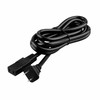 FITE ON 8ft 2-Prong Square AC Power Cord Cable Lead