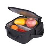 JIMOWANG Blue Wolf Insulated Lunch Bag with Shoulder Strap and