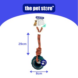 Pet Store The Swing N Fling Dog Toy, for throwing and retrieval games, help promote your dog’s desire to play while encouraging healthy exercise