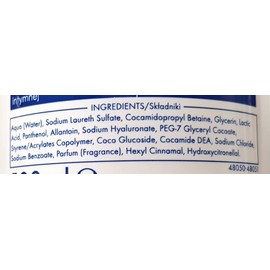 ZIAJA MOISTURISING CREAM BODY WASH FOR INTIMATE Area with Hyaluronic Acid – 500ml/Kremowy P? YN Do Higiemy Intymnej Z Kwasem Hialuronowym Nawil AJ? CY ZIAJA 500ml