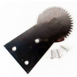 Coconut Scraper Shredder Thai Teeth Tool Stainless Steel Grater Kitchen with 3 Screws