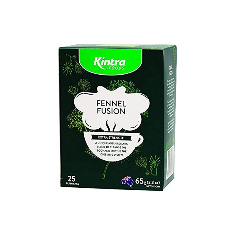 Kintra Foods Fennel Fusion Herbal Tea 25 Teabags, 65 g