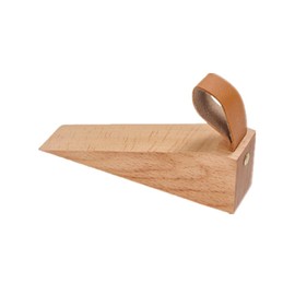 SuKeYuan 1 Pcs Door Stopper Non-Slip Wooden Door Wedge Wedges Fingers Protector for Bedroom, Kitchen, Office Doors