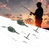 Lwuey Fishing Baits Hooks, Carp Cage Fish Feeder Tackle Accessory