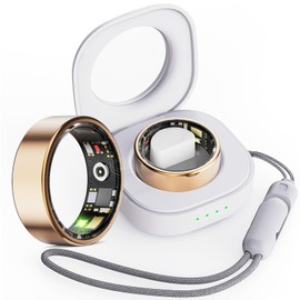 findtime Smart Ring Sleep Tracker Smart Rings for Men Fitness Tracker Ring Heart Rate Monitor Smart Rings for Women Fitness Ring with Pedometer Activity Tracker Smart Ring Android iOS IP68 Waterproof