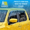 Extra Durable Window Deflectors Tape-On Window Visors Rain Guards Compatible